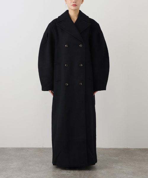 GANNI（ガニー） ピーコート pコート Peacoat Wool Long Coat