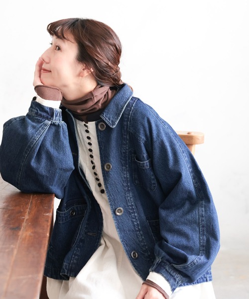 新品未使用　ソウルベリー　デニムジャケット soulberry（ソウルベリー） デニムジャケット gジャン ひとなつっこい