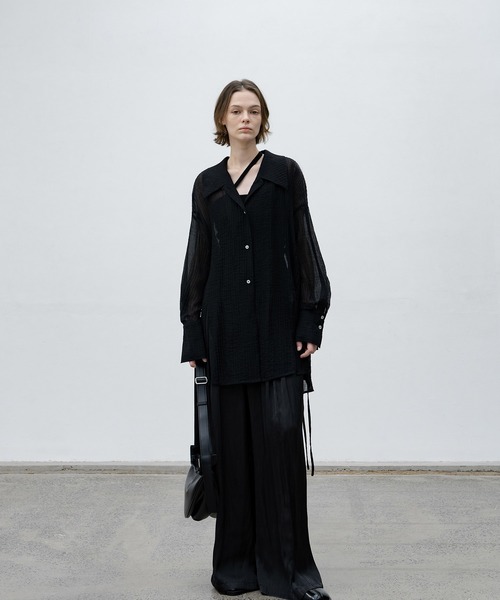 「EKCOOKIES」 長袖シャツ S ブラック レディース_画像3