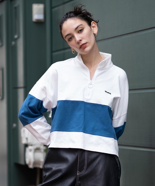 「X-girl」 長袖カットソー S ブラック レディース_画像8