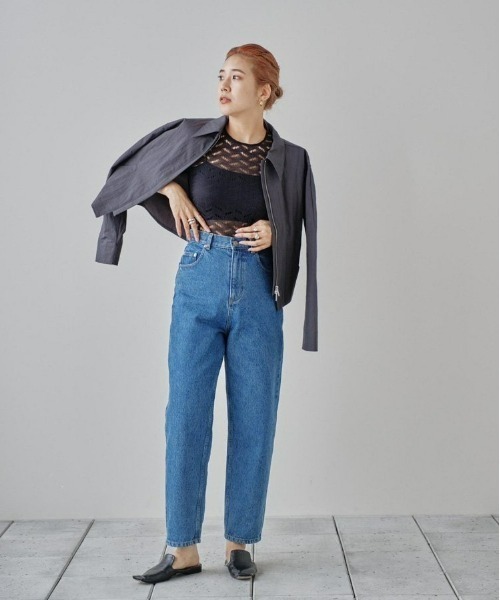 「TODAYFUL」 デニムパンツ 24inch ブルー レディース_画像2