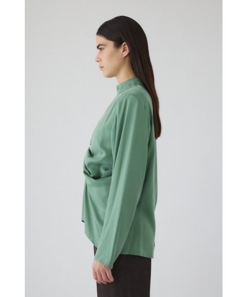 RIM.ARK ブラウス シャツ Gathered paded tops ギャザーパデッド 
