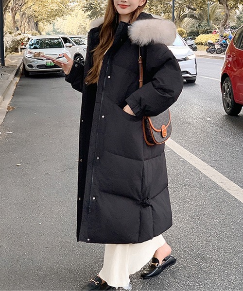 ★美品★コーチ　ロングダウンコート　ラクーンファー　ダブルジップ　S ブラック COACH（ダウンコート）のフリマアイテム一覧