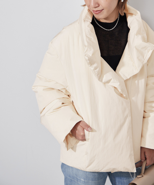 plage（プラージュ） ダウンジャケット 36 ベージュ レディース