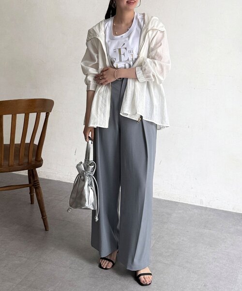 「Chez toi」 パンツ FREE ベージュ レディース_画像8