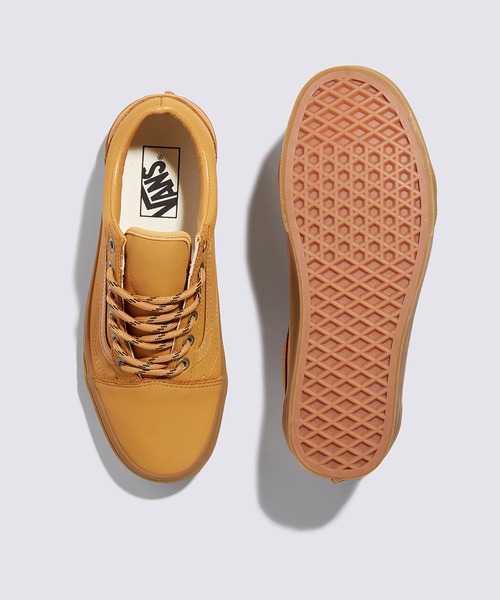 「VANS」 レザーシューズ 9.5 ウィート メンズ_画像3