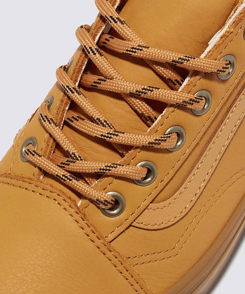 「VANS」 レザーシューズ 9.5 ウィート メンズ_画像5