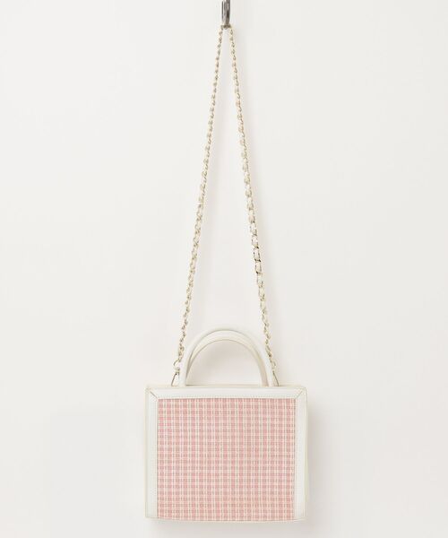 「FURFUR」 刺繍2WAYバッグ FREE ピンク レディース_画像2