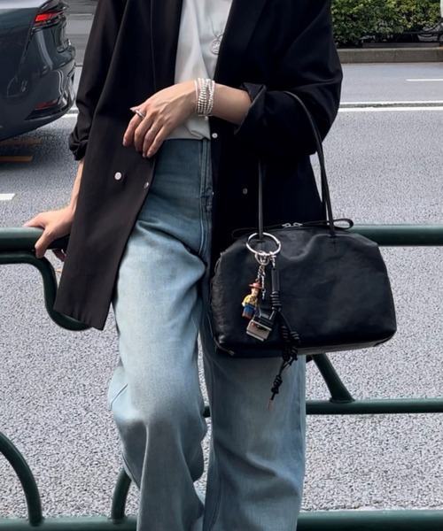 ear パピヨネ ear PAPILLONNER（イア パピヨネ） トートバッグ FREE ブラック