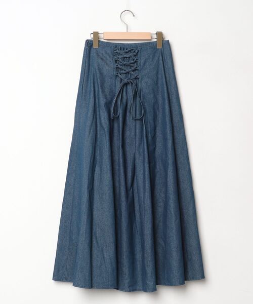 「archives」 デニムスカート FREE ブルー レディース_画像2