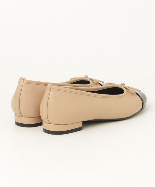 「Fin」 バレエシューズ 24cm ベージュ レディース_画像2