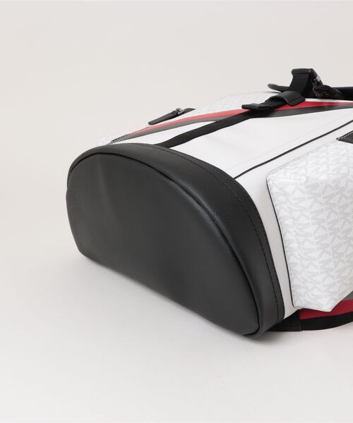 美品　マイケルコース　ピュアホワイト　メンズリュック Amazon.co.jp: [マイケルコース] リュック バックパック ホワイト