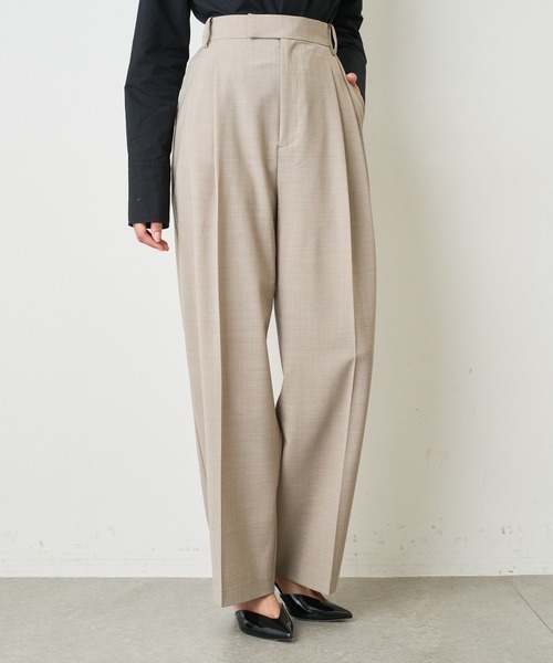 美品】Whim Gazette ライトグレー ダウンパンツ Whim Gazette（ウィム