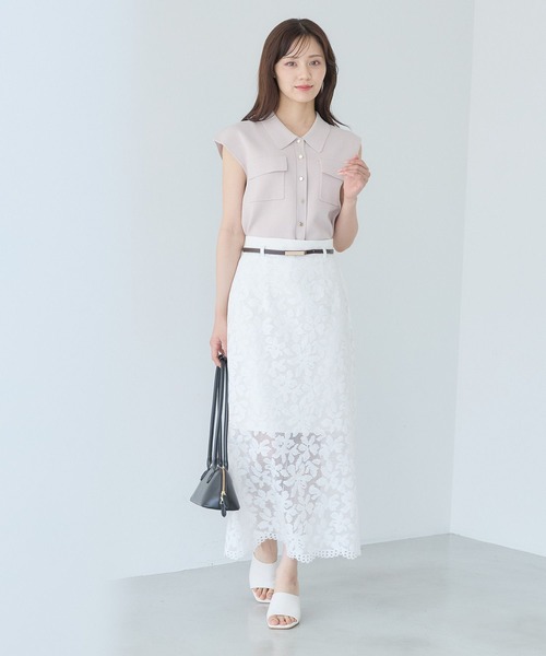 「Andemiu」 タイトスカート SMALL ブルー レディース_画像3