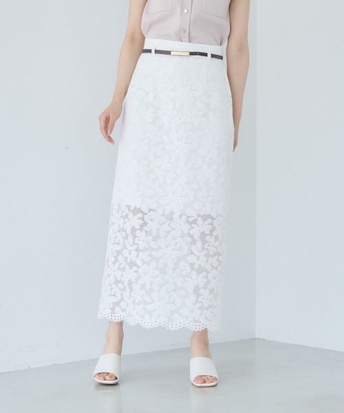 「Andemiu」 タイトスカート SMALL ブルー レディース_画像4