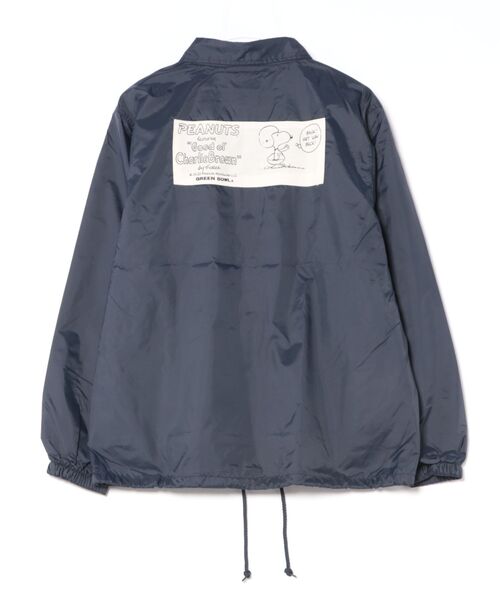 SNOOPY×OLD BETTY'S ブルゾン ジャンバー SNP Nylon Coach Jacket