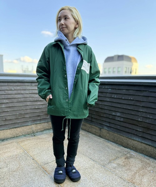 SNOOPY×OLD BETTY'S ブルゾン ジャンバー SNP Nylon Coach Jacket