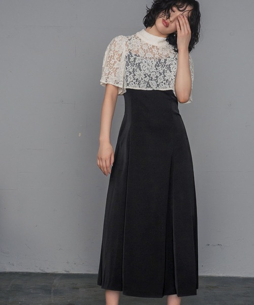 「GIRL」 コンビワンピース 2L ダークアッシュ レディース_画像5