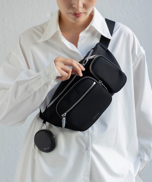 ウエストポーチ ウエストバッグ Urban 3D pocket waist bag ウエストバッグ / 3WAY レディース