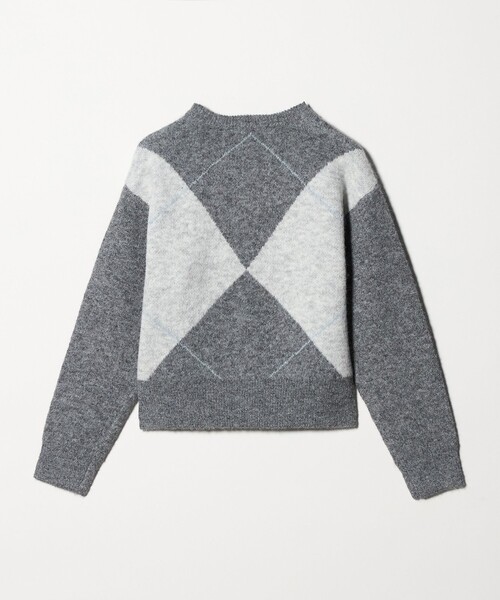 A DAY IN THE LIFE ニット セーター ビッグアーガイル ニット