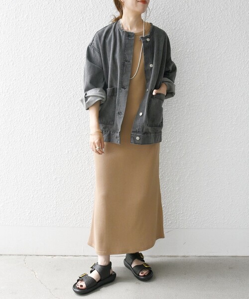 SHIPS any 「SHIPS any」 デニムジャケット ONE SIZE ライトブルー