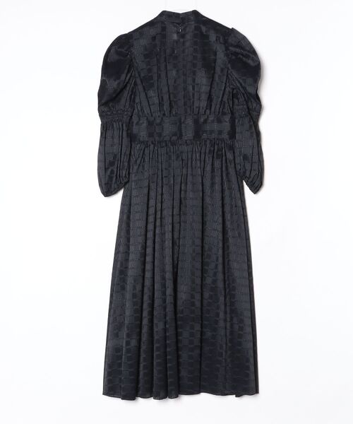 CORCOVADO（コルコバード） 花柄長袖ワンピース 36 ブラック  