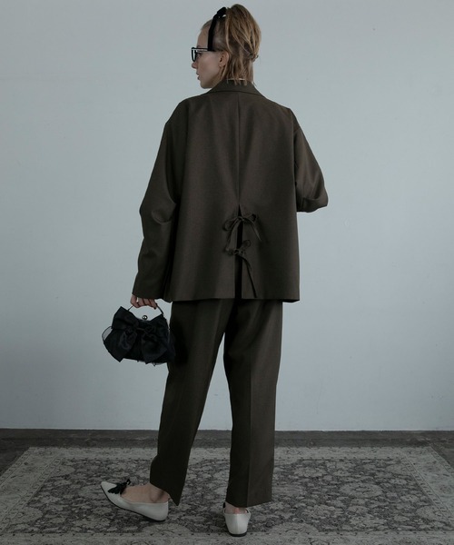 「BONLECILL noir」 セットアップ FREE チャコールグレー レディース_画像7