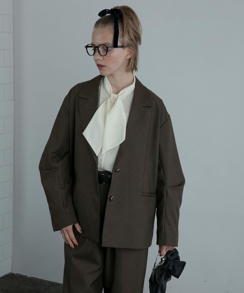 「BONLECILL noir」 セットアップ FREE チャコールグレー レディース_画像8