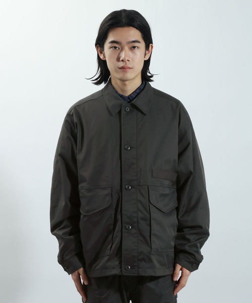新品未使用  フロージャケット Flow Jacket ブラック M BAYFLOW（ベイフロー） ミリタリージャケット モッズコート