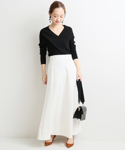 「VERMEIL par iena」 長袖ニット FREE ウッド レディース_画像9