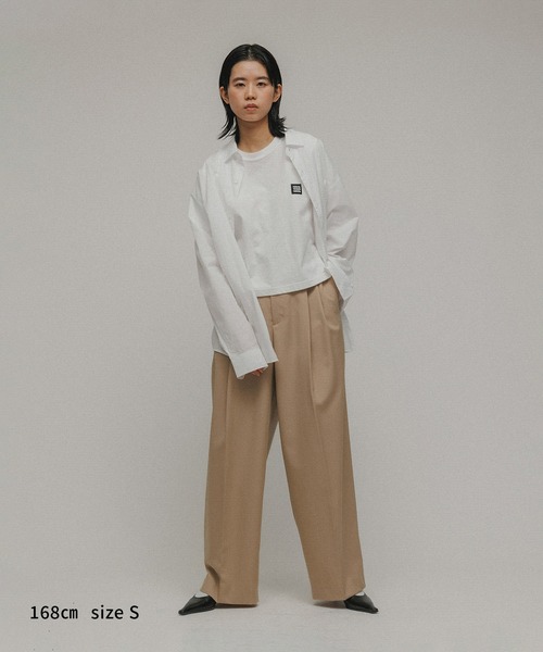 「M TO R」 半袖Tシャツ S ブルー レディース_画像3