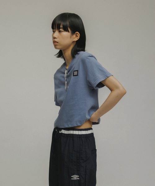 「M TO R」 半袖Tシャツ S ブルー レディース_画像8