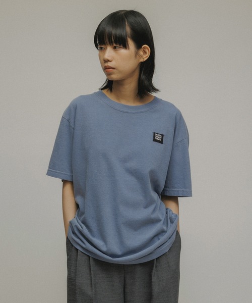 「M TO R」 半袖Tシャツ S ブルー レディース_画像9