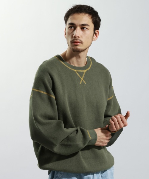 きべ出品 BAYFLOW（ベイフロー） セーター ニット ダブルカラープルオーバー