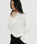 tシャツ リボンカラープルオーバーカットソー ...の詳細画像2