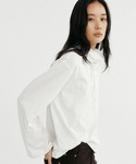 tシャツ リボンカラープルオーバーカットソー ...の詳細画像4