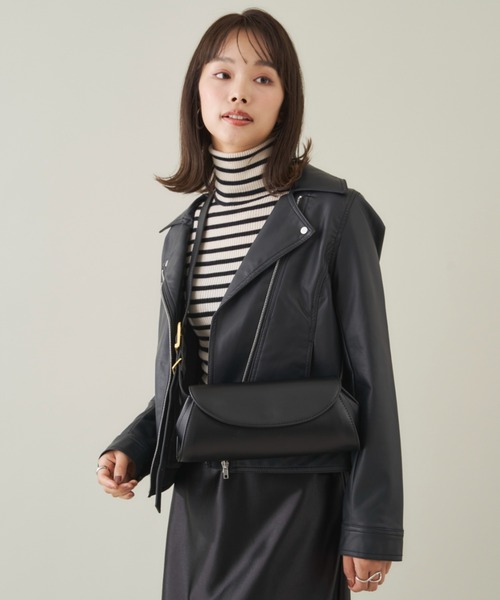 「Shelly island」 ブルゾン M ブラック レディース_画像3