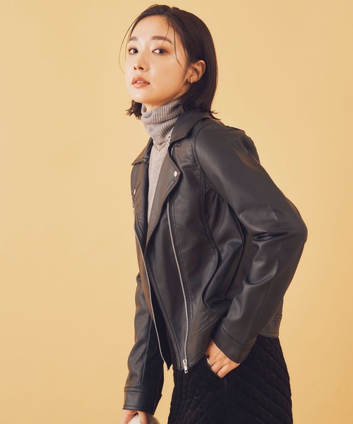 「Shelly island」 ブルゾン M ブラック レディース_画像7