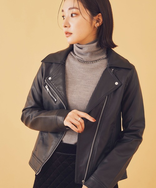 「Shelly island」 ブルゾン M ブラック レディース_画像8