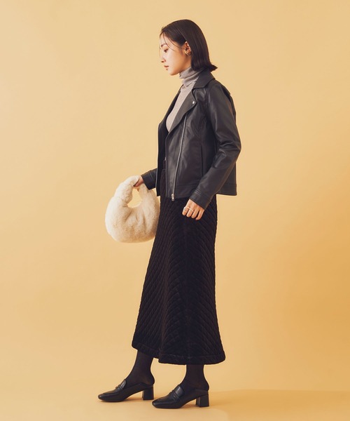 「Shelly island」 ブルゾン M ブラック レディース_画像9