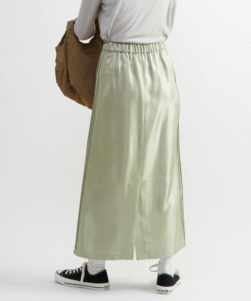 CONVERSE TOKYO スカート SHINY SATIN PINTUCK SKIRT : ZOZOTOWN Yahoo