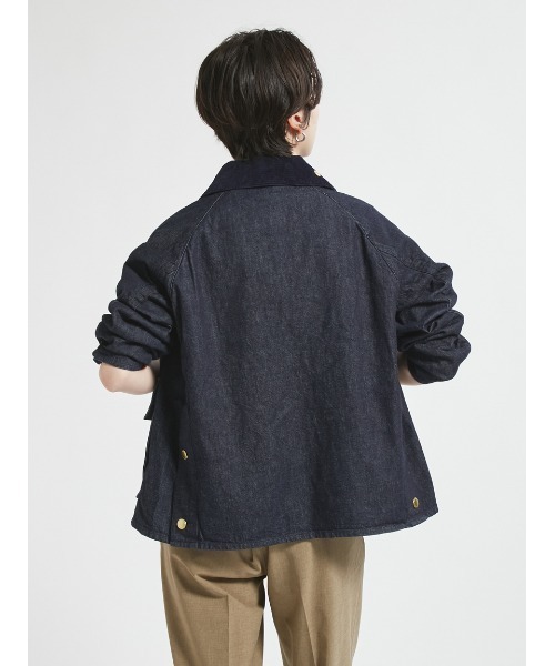 Barbour（バブアー） コート アウター 「CRAWLEY / クロウリー」デニム
