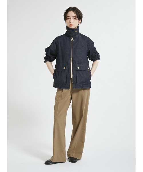 Barbour（バブアー） コート アウター 「CRAWLEY / クロウリー」デニム