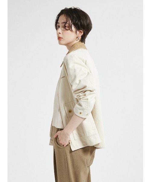 Barbour（バブアー） コート アウター 「CRAWLEY / クロウリー」デニム