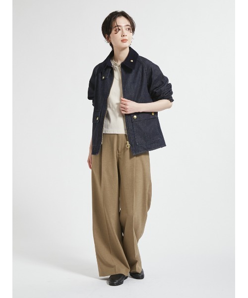 Barbour（バブアー） コート アウター 「CRAWLEY / クロウリー」デニム