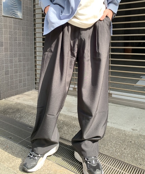 「link lot」 スラックス M ブラウン メンズ_画像8