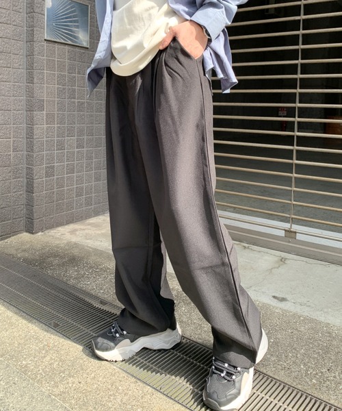 「link lot」 スラックス M ブラウン メンズ_画像9