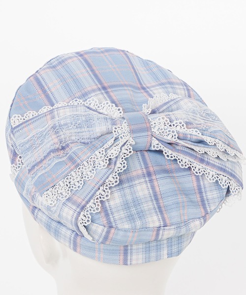 「DearMyLove」 ベレー帽 FREE パープル レディース_画像4