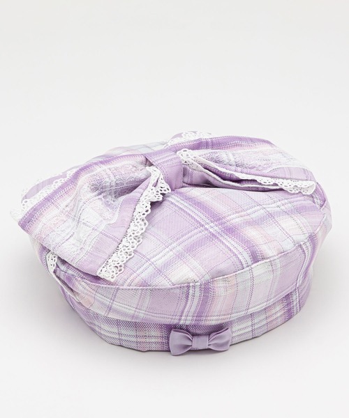 「DearMyLove」 ベレー帽 FREE パープル レディース_画像6