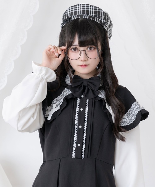 「DearMyLove」 ベレー帽 FREE パープル レディース_画像8